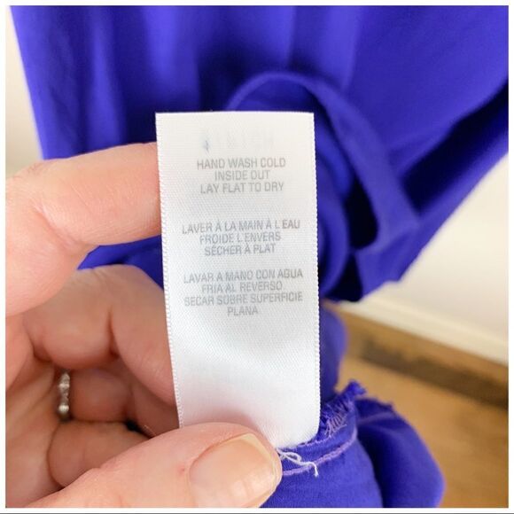 Splendid Blue Layered Tank‎ Dress Hi-low Sleeveless Small - Picture 10 of 12